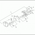 FLHT 1DDV ELECTRA GLIDE STANDARD (2003) Передний суппорт