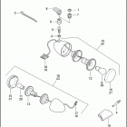 XL883C 4CJM SPORTSTER 883 CUSTOM (2003) Повторитель сигналов