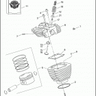 FXSTD 1BSY SOFTAIL DEUCE (2003) CYLINDERS, HEADS & VALVES - TWIN CAM 88B ™