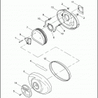 FLHRSEI2 1PGE CVO ROAD KING (2003) Воздушный фильтр