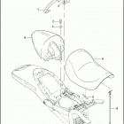 VRSCA 1HAZ VRSCA V-ROD (2003) SEATS
