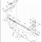FLHT 1DDV ELECTRA GLIDE STANDARD (2003) Тормозной цилиндр задний