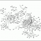 XL883C 4CJM SPORTSTER 883 CUSTOM (2003) Картер двигателя