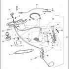 FLHTCUI 1FCW ULTRA CLASSIC (2003) FUEL PUMP, FUEL INJECTED - FLHTCUI, FLHTCI, FLHTI & FLTR...