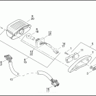 XL883C 4CJM SPORTSTER 883 CUSTOM (2003) Задний фонарь