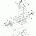 FLHT 1DDV ELECTRA GLIDE STANDARD (2003) TRANSMISSION BEARINGS & COVERS