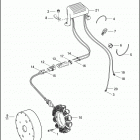 FLHT 1DDV ELECTRA GLIDE STANDARD (2003) ALTERNATOR & REGULATOR