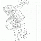 FLHRSEI 1PDC CVO ROAD KING (2002) ENGINE MOUNTS & STABILIIZER LINKS