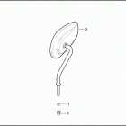 FXSTD 1BSY SOFTAIL DEUCE (2003) Зеркало