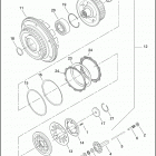 FLHT 1DDV ELECTRA GLIDE STANDARD (2003) Сцепление