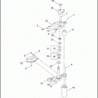FLHRSEI2 1PGE CVO ROAD KING (2003) FRONT FORK - BRACKETS
