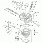XL883C 4CJM SPORTSTER 883 CUSTOM (2003) CYLINDER, HEAD & VALVES - V2 ™ EVOLUTION