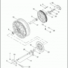 FXSTDSE 1PFD CVO SOFTAIL DEUCE (2003) Заднее колесо