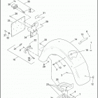 FLHTPI 1FMW ELECTRA GLIDE STANDARD POLICE (2003) Задний бампер