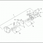 FLHTPI 1FMW ELECTRA GLIDE STANDARD POLICE (2003) Передний суппорт