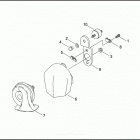 FLHRSEI2 1PGE CVO ROAD KING (2003) Клаксон
