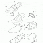 XL883C 4CJM SPORTSTER 883 CUSTOM (2003) SEATS
