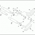FXSTI 1BVB SOFTAIL STANDARD (2003) EXHAUST SYSTEM - FXST / I, FLSTC / I, FXSTS / I & FXSTB ...