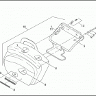 FXDXT 1GLV DYNA SUPER GLIDE T-SPORT (2003) SADDLEBAGS - FXDXT