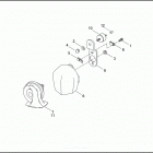 FLHT 1DDV ELECTRA GLIDE STANDARD (2003) Клаксон