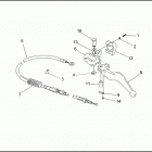FLHTCI 1FFW ELECTRA GLIDE CLASSIC (2001) Привод управления сцеплением