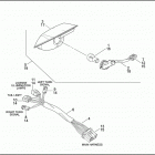 FXSTDI 1JBB SOFTAIL DEUCE (2002) TAIL LAMP - FXSTD / I