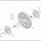 FXDP 1GKV DYNA DEFENDER (2002) Переднее колесо