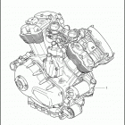 VRSCA 1HAZ VRSCA V-ROD (2002) ENGINE ASSEMBLY - COMPLETE
