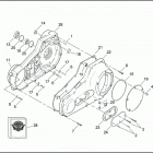 FXDWG3 1PEV CVO DYNA WIDE GLIDE (2002) PRIMARY HOUSING