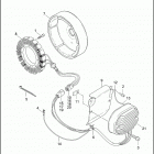 FXSTB 1BTY NIGHT TRAIN (2002) ALTERNATOR & REGULATOR