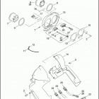 FLTRI 1FSW ROAD GLIDE (2002) SPEEDOMETER & TACHOMETER - FLTR
