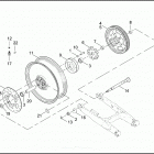 VRSCA 1HAZ VRSCA V-ROD (2002) Заднее колесо