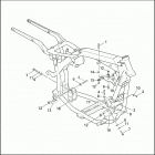 FXDXT 1GLV DYNA SUPER GLIDE T-SPORT (2002) ENGINE MOUNTS & STABILIZER LINK