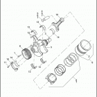 VRSCA 1HAZ VRSCA V-ROD (2002) PISTONS & CRANKSHAFTS