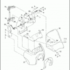 FXDXT 1GLV DYNA SUPER GLIDE T-SPORT (2002) WINDSHIELD - FXDXT