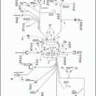 FXSTB 1BTY NIGHT TRAIN (2002) WIRING HARNESS, MAIN - CARBURETED