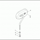 FLHRSEI 1PDC CVO ROAD KING (2002) Зеркало