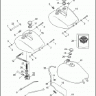 FXDXT 1GLV DYNA SUPER GLIDE T-SPORT (2002) FUEL TANKS