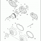 FXSTB 1BTY NIGHT TRAIN (2002) AIR CLEANER AND ENRICHENER - CARBURETED MODELS