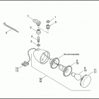 FXDL 1GDV DYNA LOW RIDER (2002) FRONT TURN SIGNALS