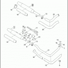 FXSTDI 1JBB SOFTAIL DEUCE (2002) EXHAUST SYSTEM - FLSTF / I & FXSTD / I