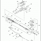 FLHRSEI 1PDC CVO ROAD KING (2002) Тормозной цилиндр задний
