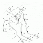 FXSTB 1BTY NIGHT TRAIN (2002) OIL TANK AND LINES