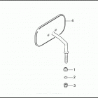 FXSTB 1BTY NIGHT TRAIN (2002) Зеркало