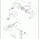 FXSTB 1BTY NIGHT TRAIN (2002) FRONT TURN SIGNALS