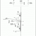 XL883C 4CJM SPORTSTER 883 CUSTOM (2002) MAIN WIRING HARNESS - 883 / 1200 CUSTOM