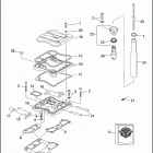 XL883C 4CJM SPORTSTER 883 CUSTOM (2002) ROCKER ARMS, COVERS & PUSH RODS