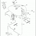 FXSTD 1BSY SOFTAIL DEUCE (2002) FUEL TANK - FXSTD