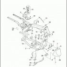 FXDWG3 1PEV CVO DYNA WIDE GLIDE (2002) FRAME & JIFFY STAND