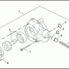 VRSCA 1HAZ VRSCA V-ROD (2002) Масляный насос